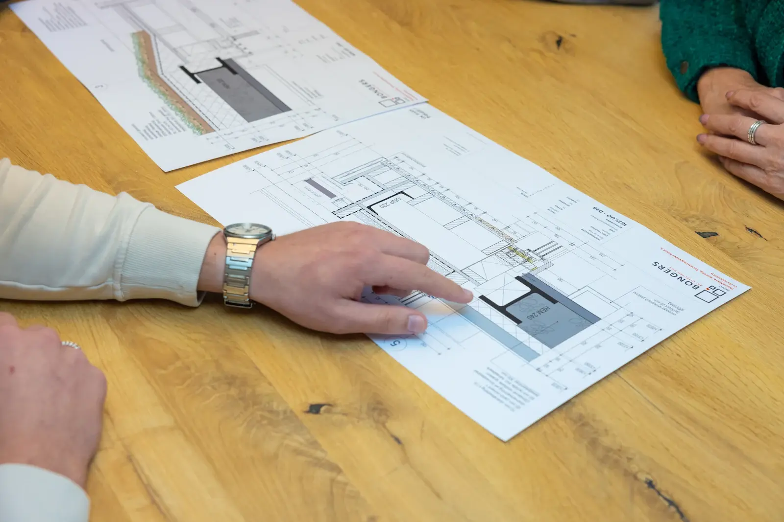 Technisch ontwerp van een woning.