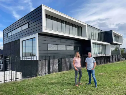Markus van Dongen en Marjan Bongers, gezichten van Bongers Architecten.