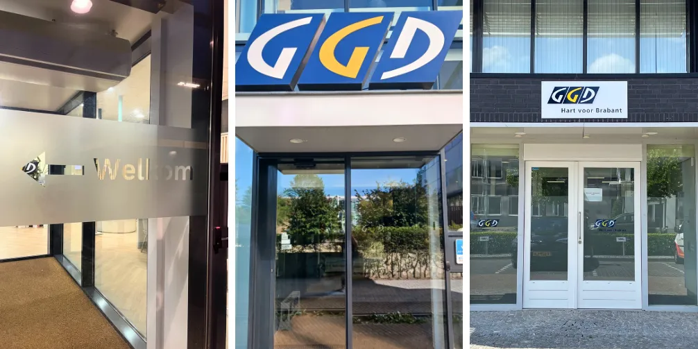 GGD Branamt gevelreclame buitenreclame hagenaar reclame